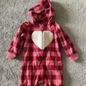 Carters fleece one piece